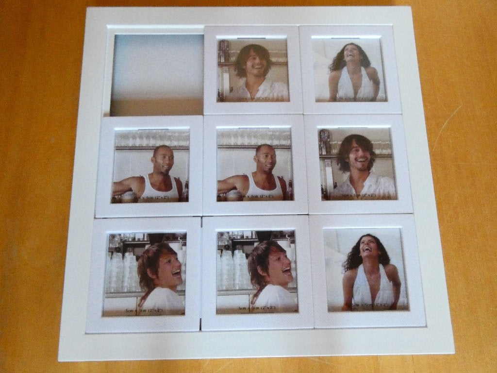 fotolijstje, Ophalen of Verzenden, Zo goed als nieuw, Wit, Kunststof