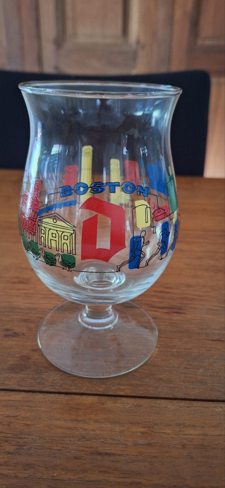duvel glas, Ophalen of Verzenden, Zo goed als nieuw, Glas of Glazen, Duvel