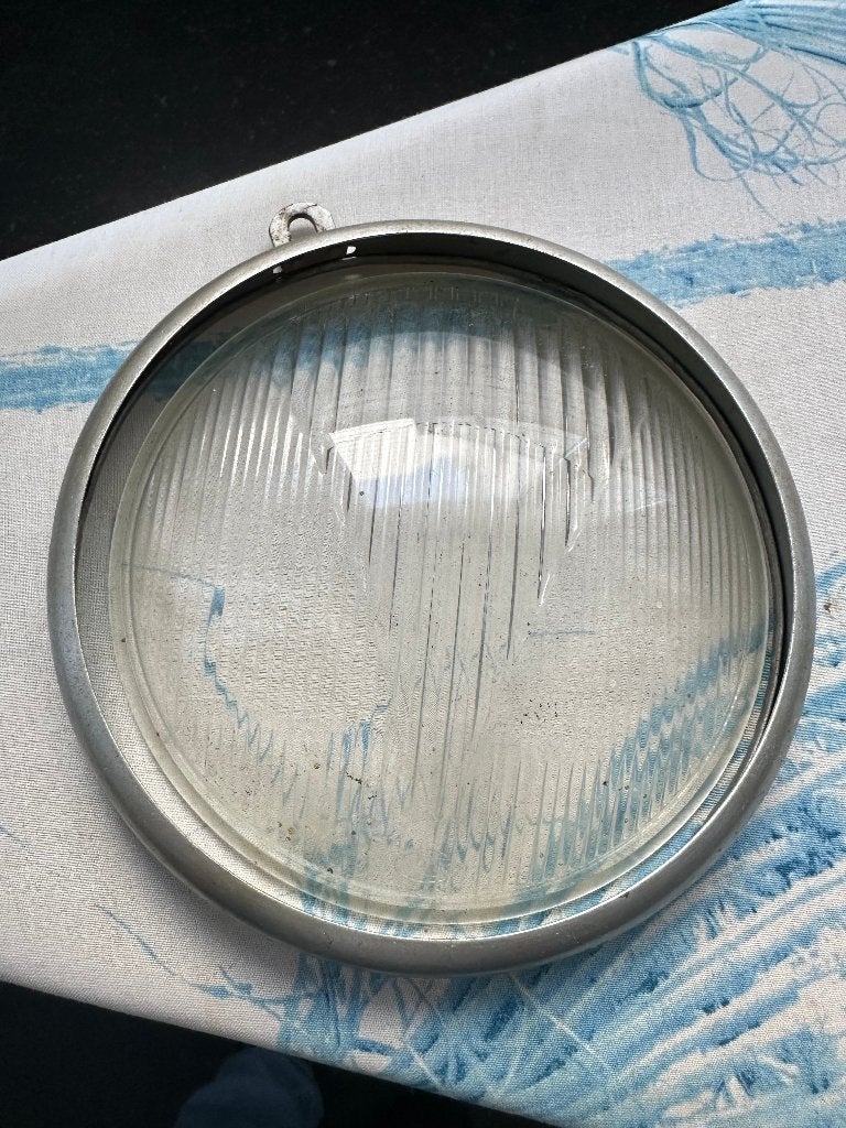 Hella koplamp glas + ring oldtimer motor, Motoren, Ophalen of Verzenden, Gebruikt