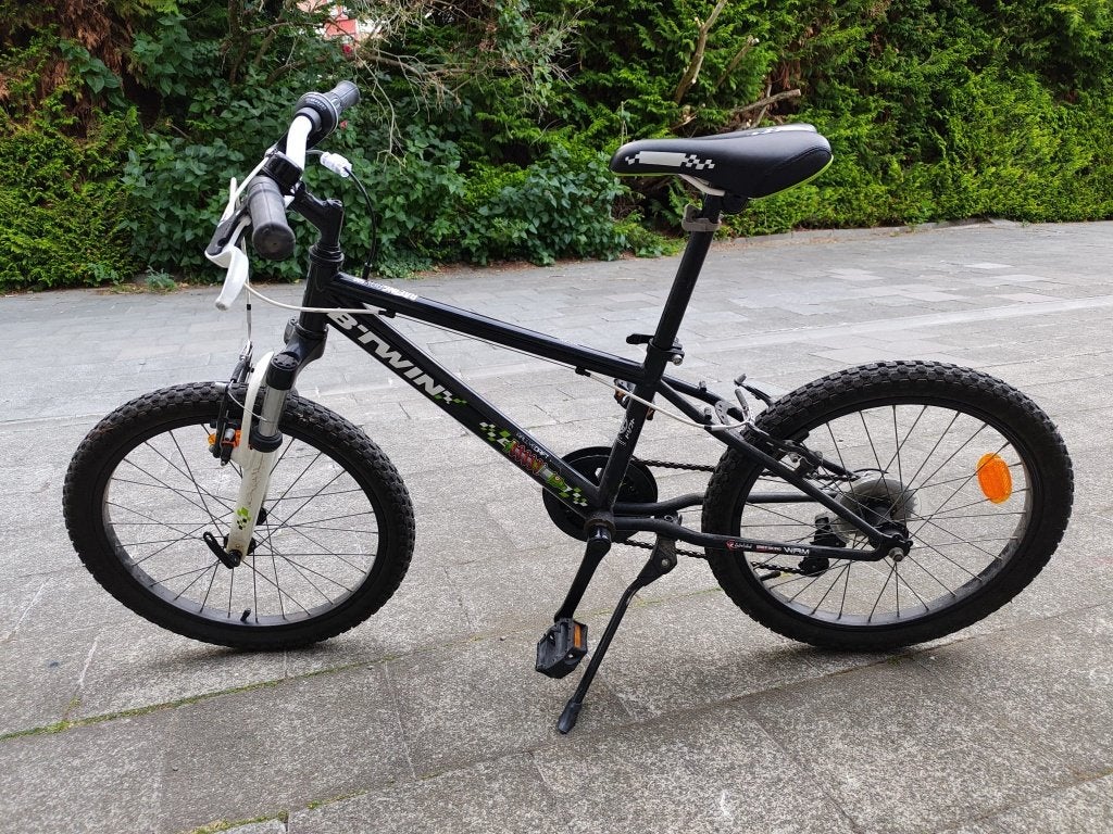 Vélo enfant 20 pouces B'TWIN RacingBoy 500, Vitesses, Frein sur jante, Utilisé, BTwin Décathlon