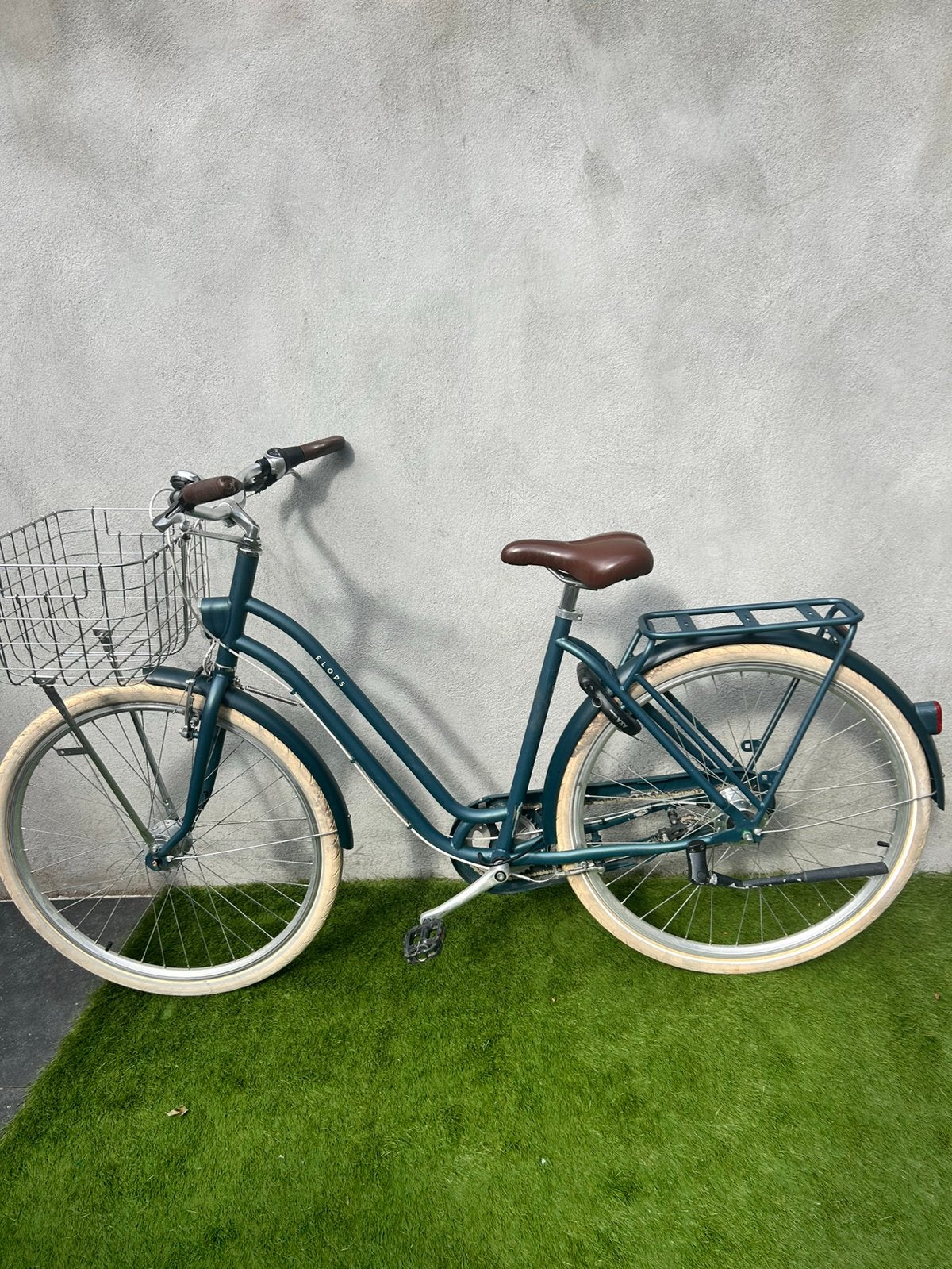 Btwin elops 540 7 versnellingen, Vélos & Vélomoteurs, Enlèvement, Utilisé, Frein sur jante, Accès (extra) bas