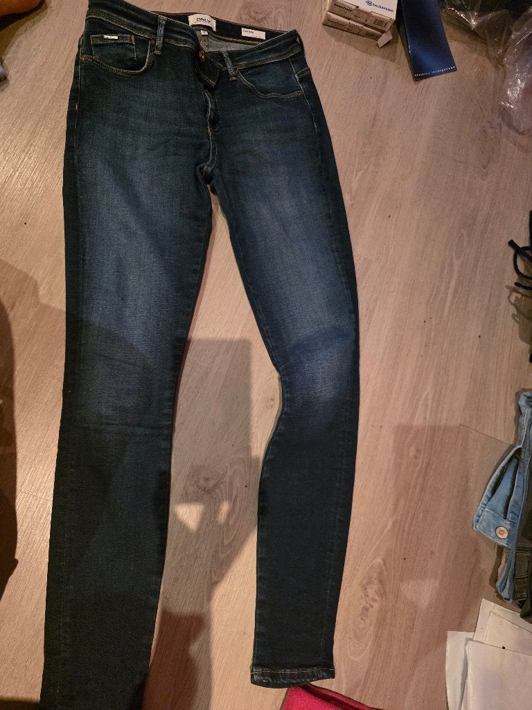 Jeansbroek dames, Ophalen, Only, Blauw, Nieuw