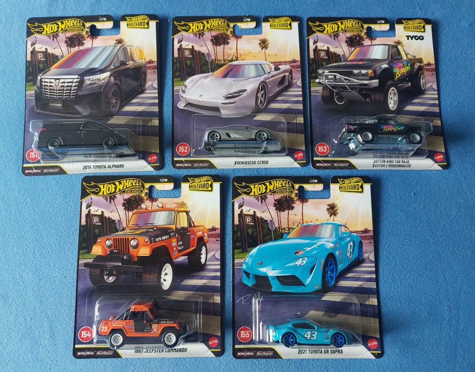 Hot Wheels Boulevard (Complete Set), Verzamelen, Automerken, Motoren en Formule 1, Ophalen of Verzenden, Nieuw, Auto's