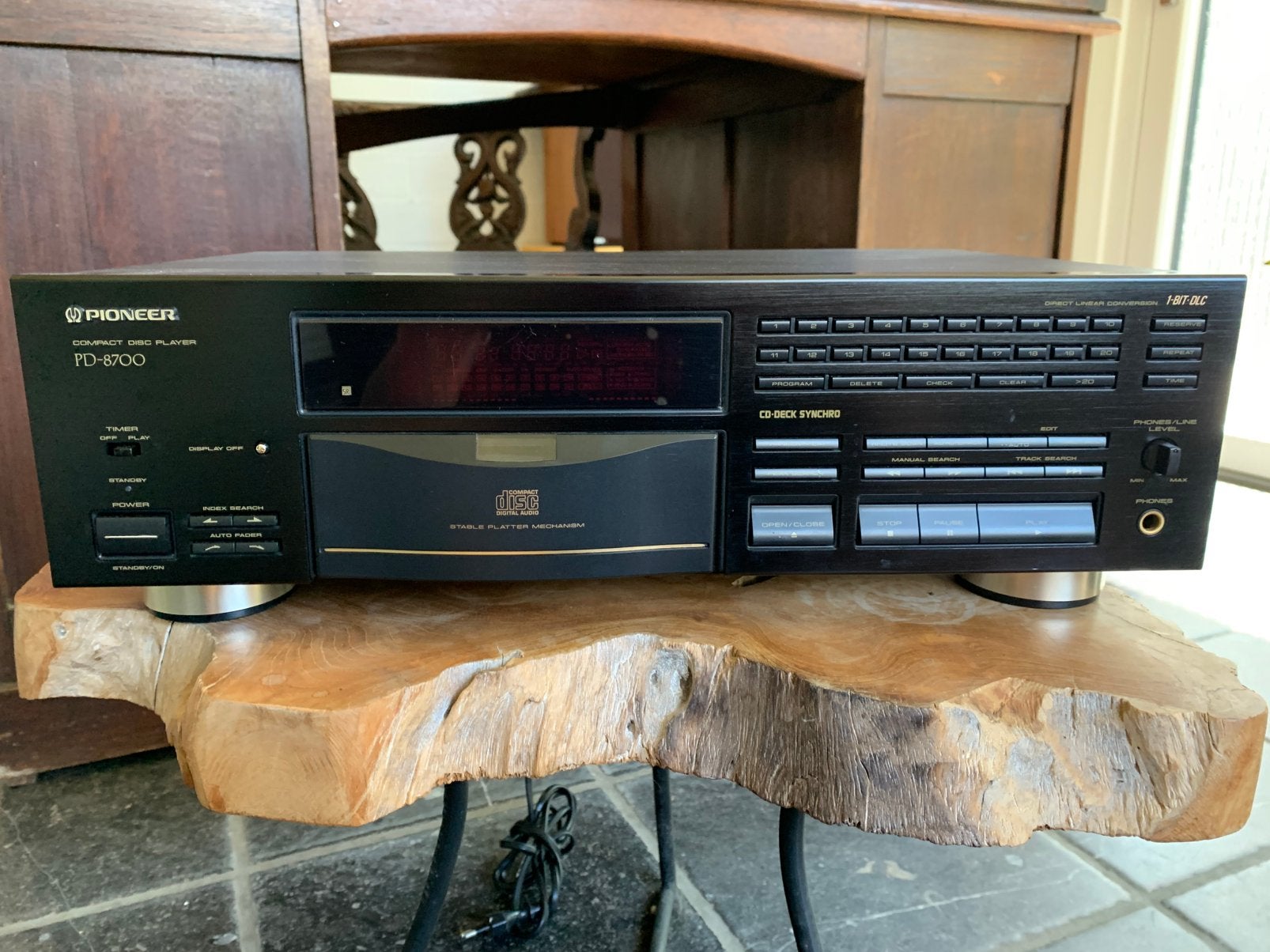 PIONEER PD-8700, Enlèvement, Ne fonctionne pas, Pioneer