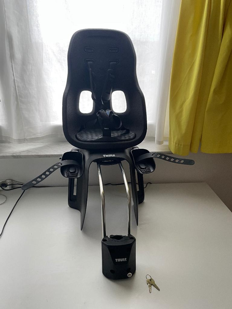 Siège vélo enfant Thule Yepp2 maxi, THULE, 0 à 18 kg, Comme neuf, Enlèvement