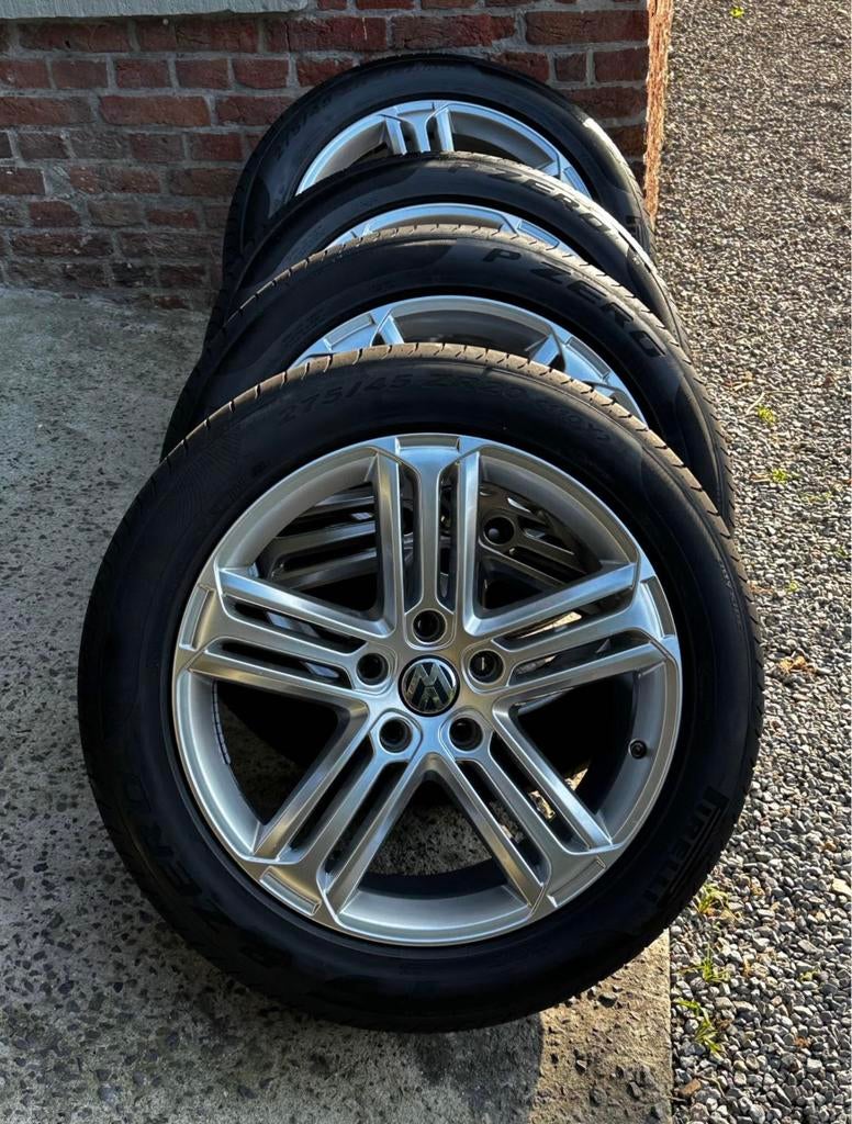 Originele VW velgen (nieuwe banden) 275 45 R20, Ophalen, Velg(en), 275 mm, Nieuw