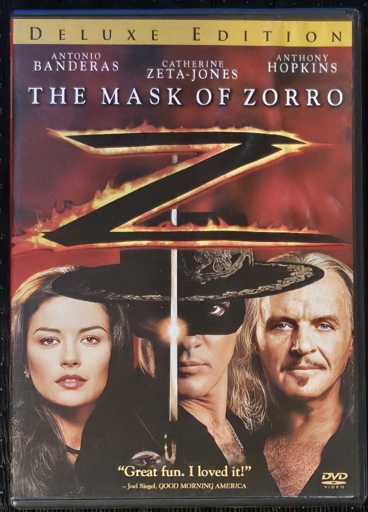 The Mask of Zorro (1998) Deluxe Edition, Enlèvement ou Envoi, Comme neuf, Français, Français