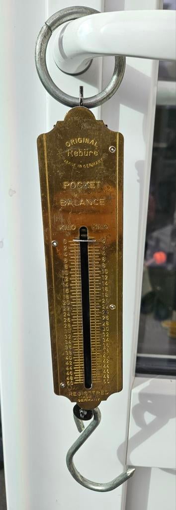 Handweegschaal original rebure vintage, Ophalen