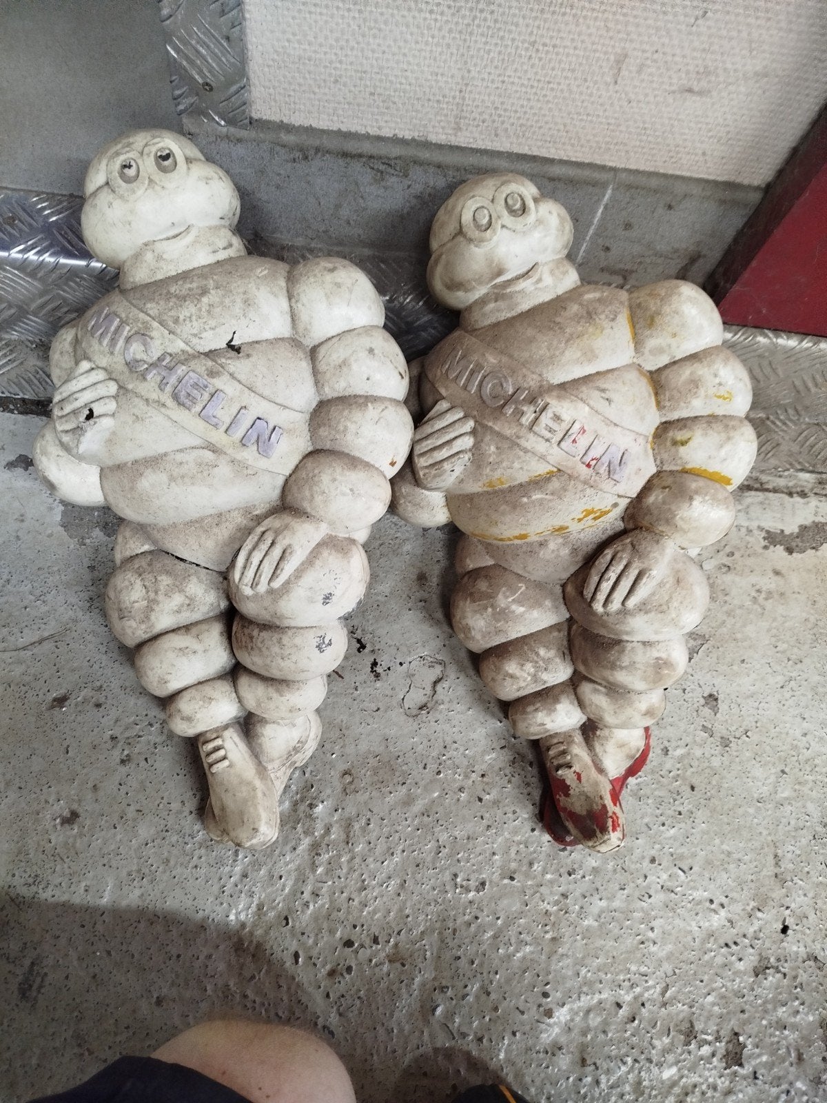 Originele Michelin men., Enlèvement