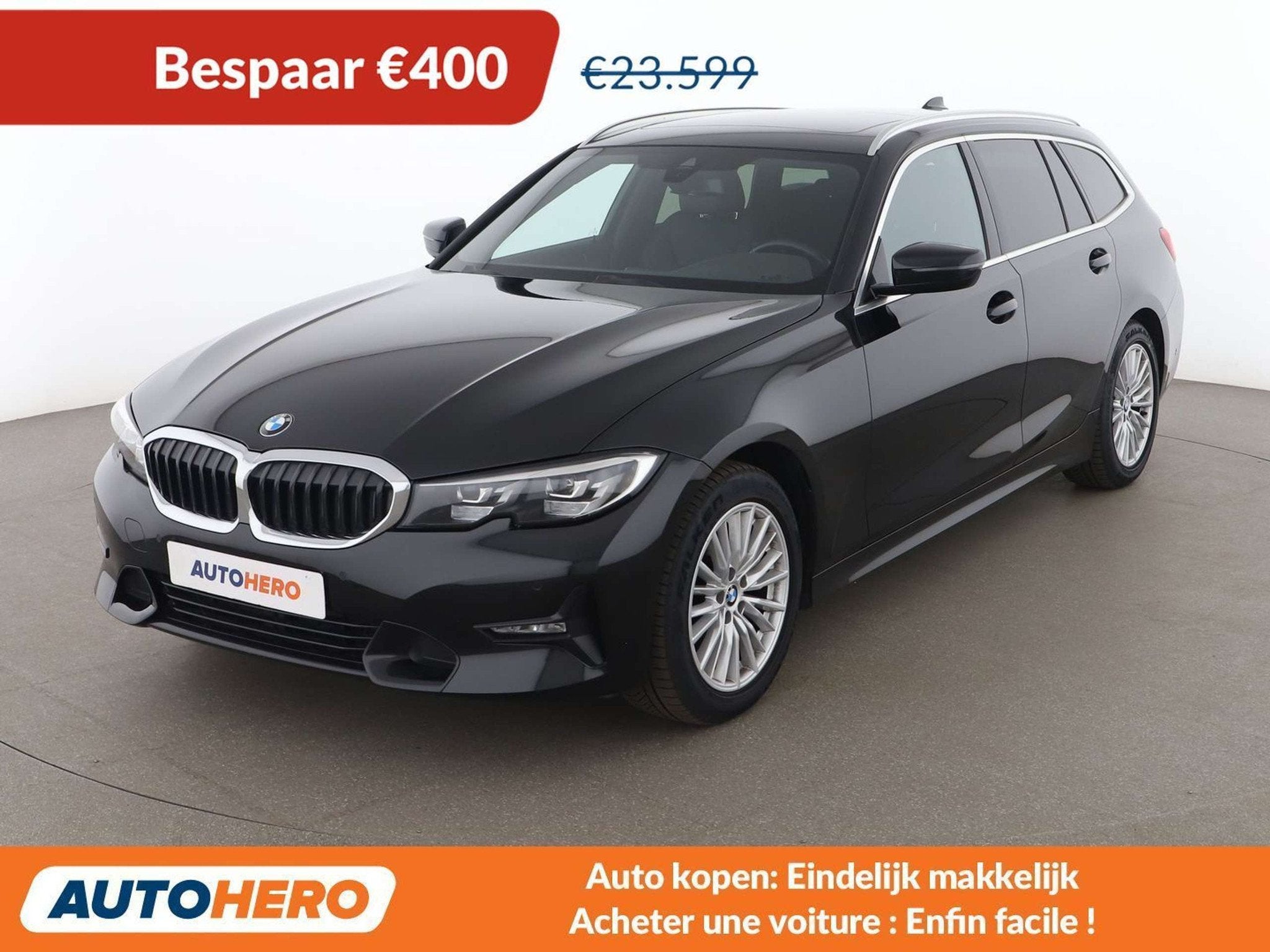 BMW 3 Serie 320 320i Sport Line (bj 2021, automaat), Auto's, BMW, Automaat, 1998 cc, Achterwielaandrijving, Lichtsensor
