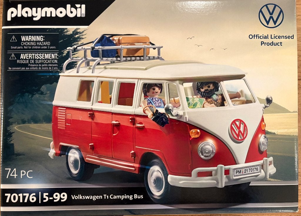 Volkswagen T1 busje Playmobil, Autres séries, Comme neuf, Véhicule, Kit complet