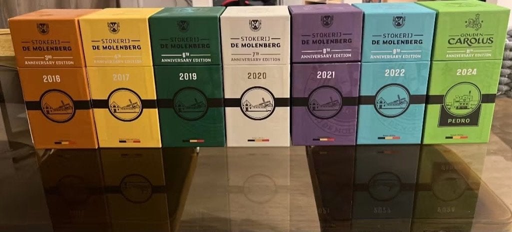 Stokerij Molenberg Collectie te koop, Verzamelen, Overige gebieden, Overige typen, Ophalen of Verzenden, Zo goed als nieuw
