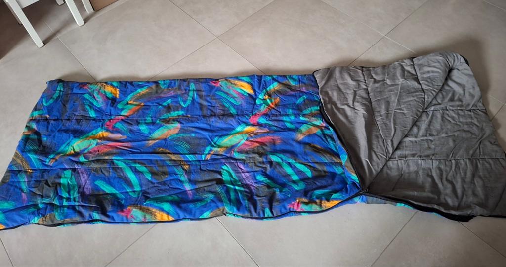 Stevige SLAAPZAK 138 cm X 198 cm met stevige  rits en hoes., Caravans en Kamperen, Ophalen of Verzenden
