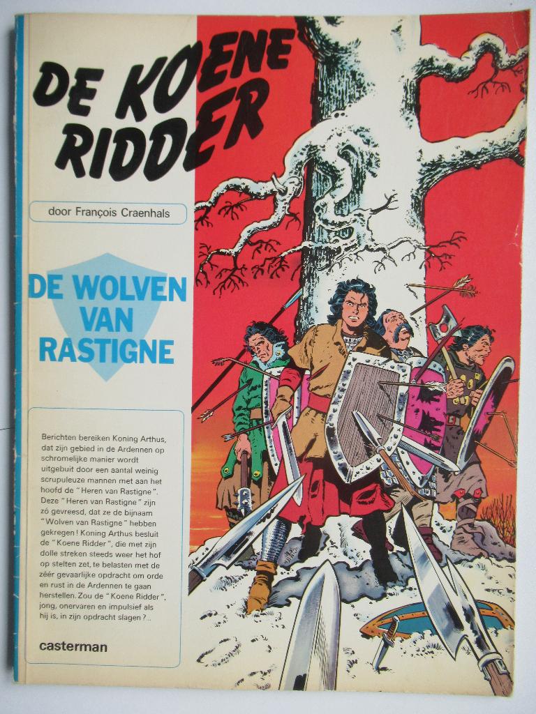 de koene ridder...nr.2..de wolven van rastigne, Boeken, Stripverhalen, Ophalen of Verzenden, Gelezen