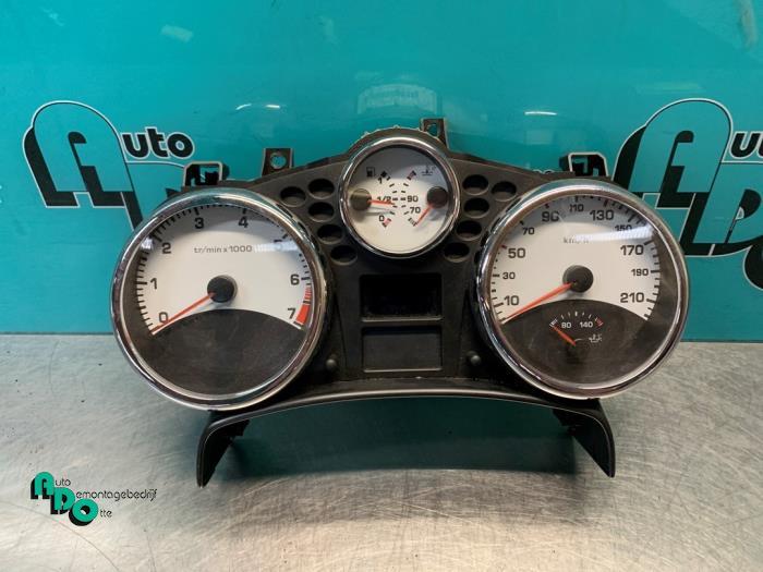Instrument de bord d'un Peugeot 207, -, 3 mois de garantie, Utilisé, -