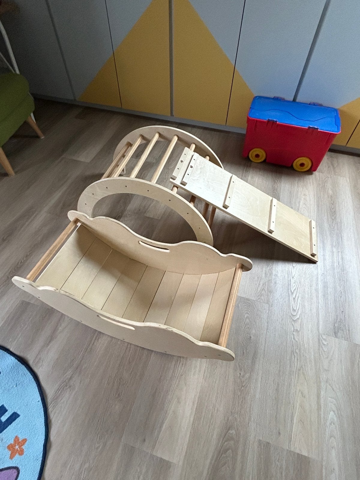 Houten speeltoestel, Kinderen en Baby's, Ophalen, Gebruikt, Overige typen