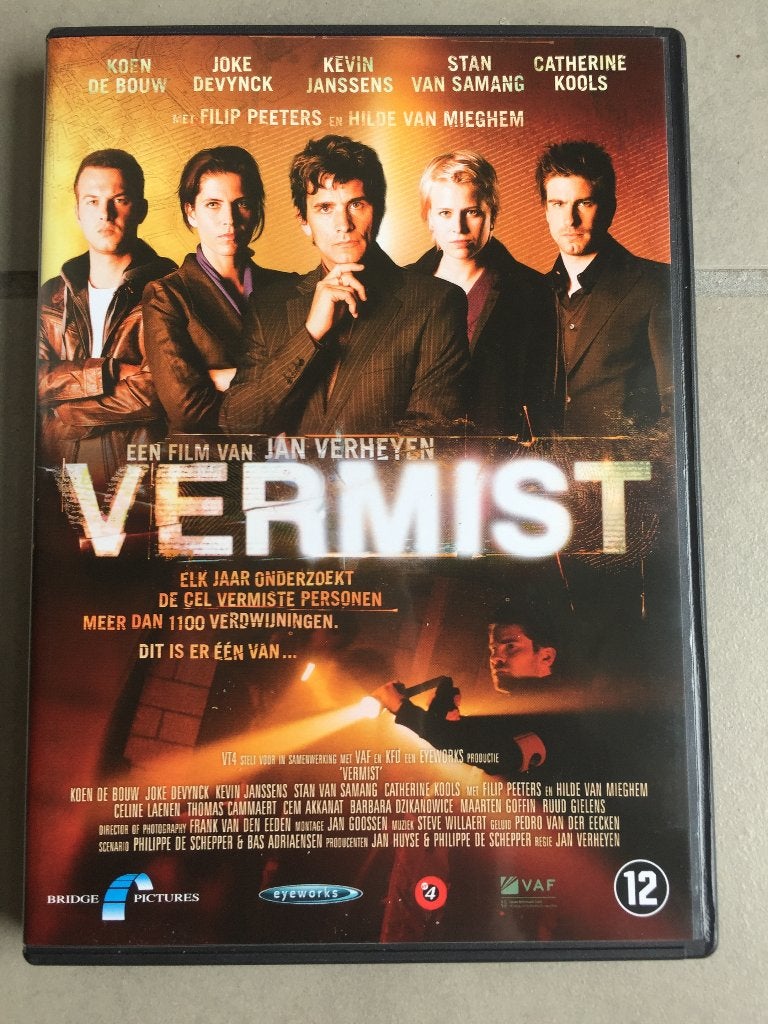 DVD : Vermist ( de film ), Cd's en Dvd's, Ophalen of Verzenden, Thriller