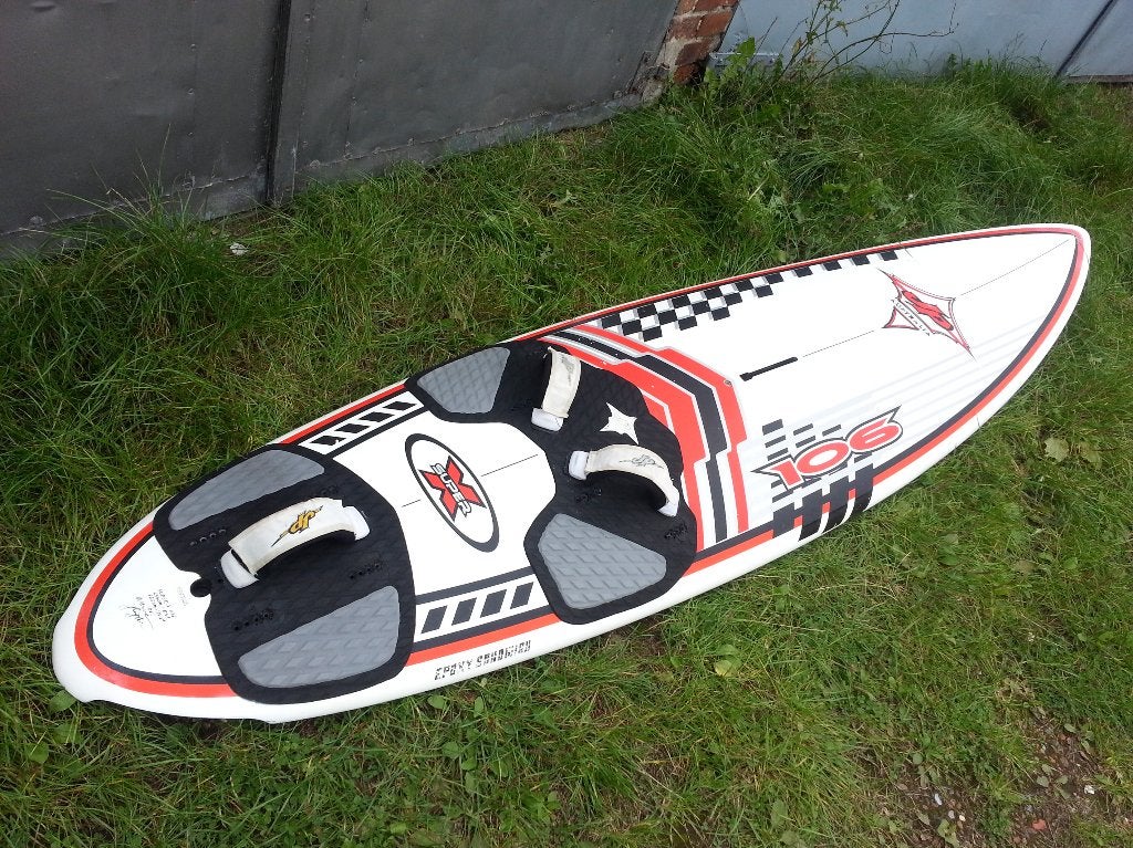 JP Australia SuperX 106L - AHD Freediamond65 115L, Watersport en Boten, Ophalen, Gebruikt, Met vin(nen), Plank