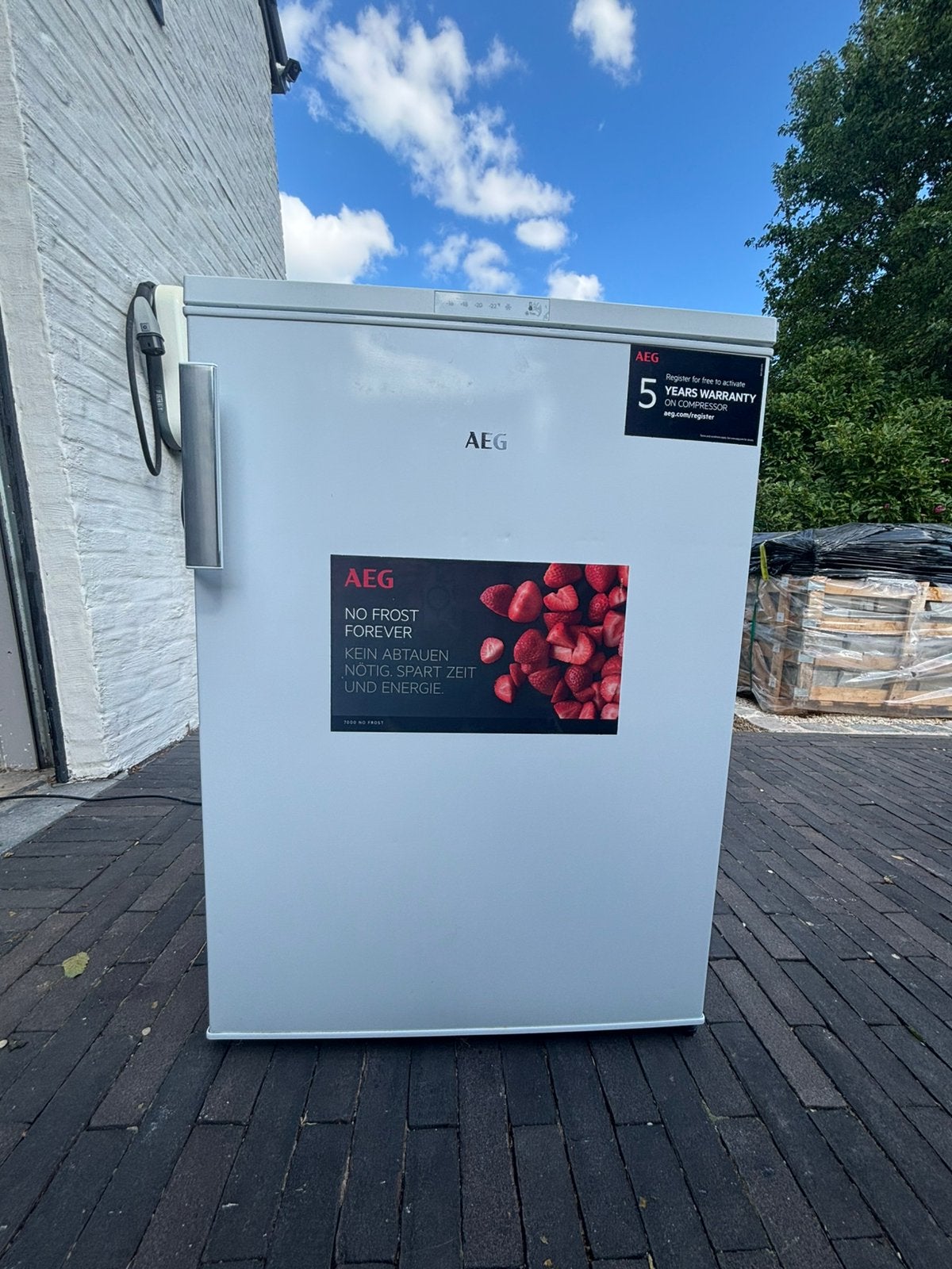Vriezer aeg, Elektronische apparatuur, Ophalen, Zo goed als nieuw