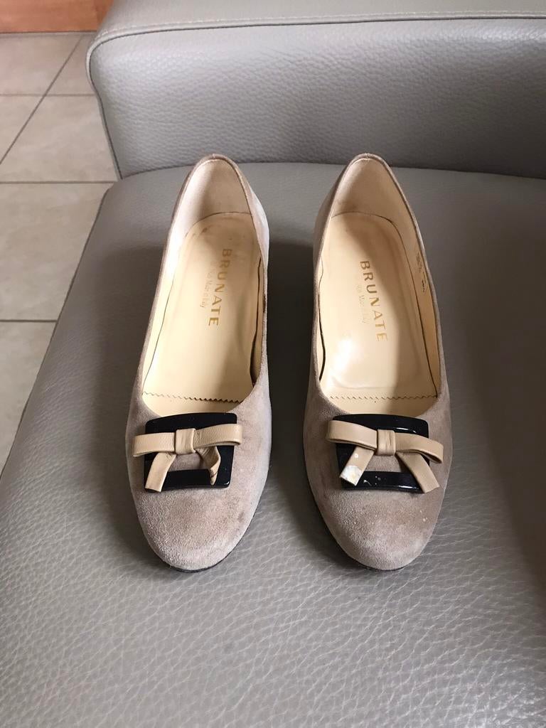 Belles chaussures pour femmes, Enlèvement, Comme neuf, Beige