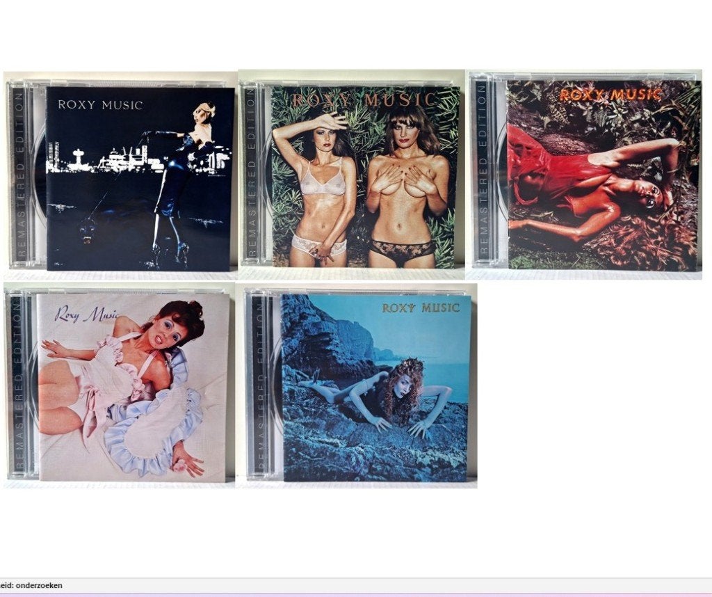 Roxy Music collectie 5 cd's, CD & DVD, CD | Rock, Enlèvement ou Envoi, Comme neuf, Pop rock