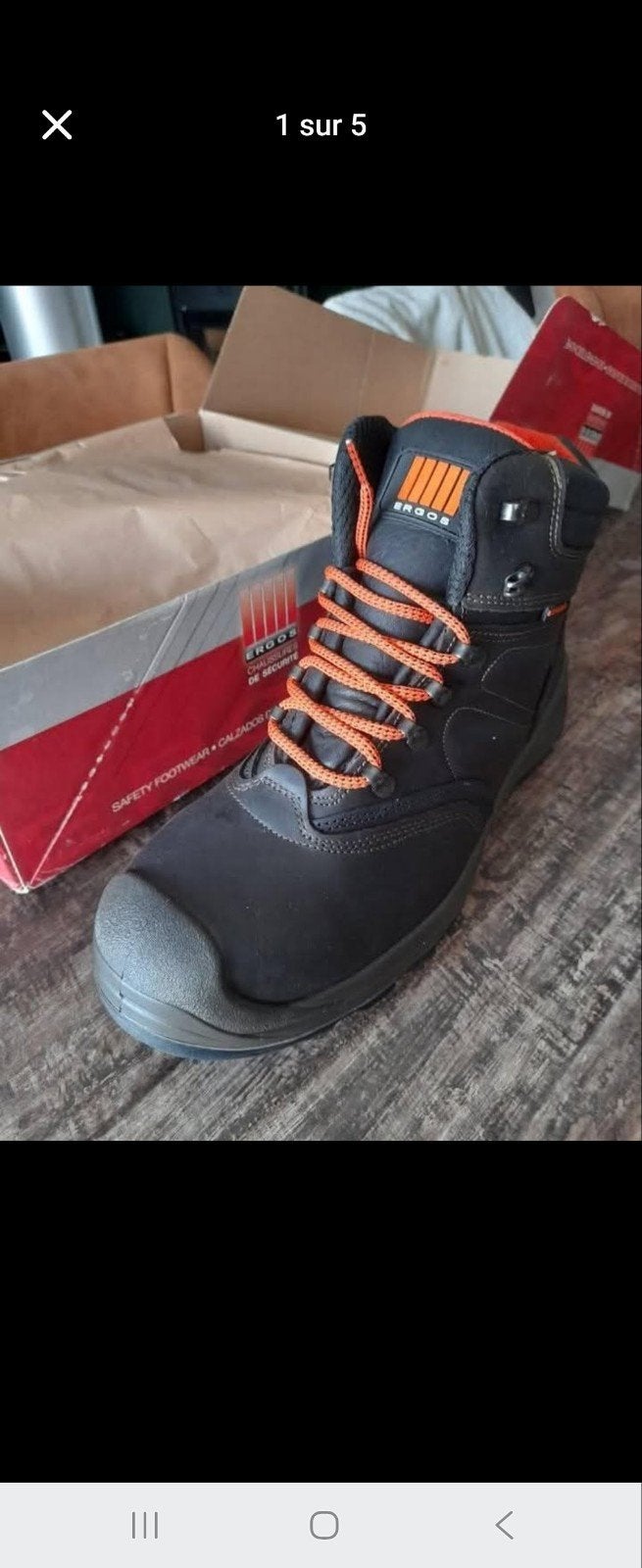 Chaussures de sécurité, Bricolage & Construction, Vêtements de sécurité, Enlèvement, Neuf