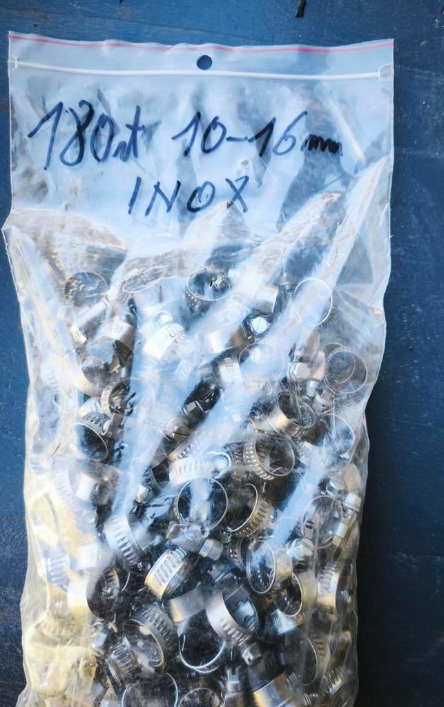 Spanringen,inox,10-16mm, Ophalen, Overige, Overige typen