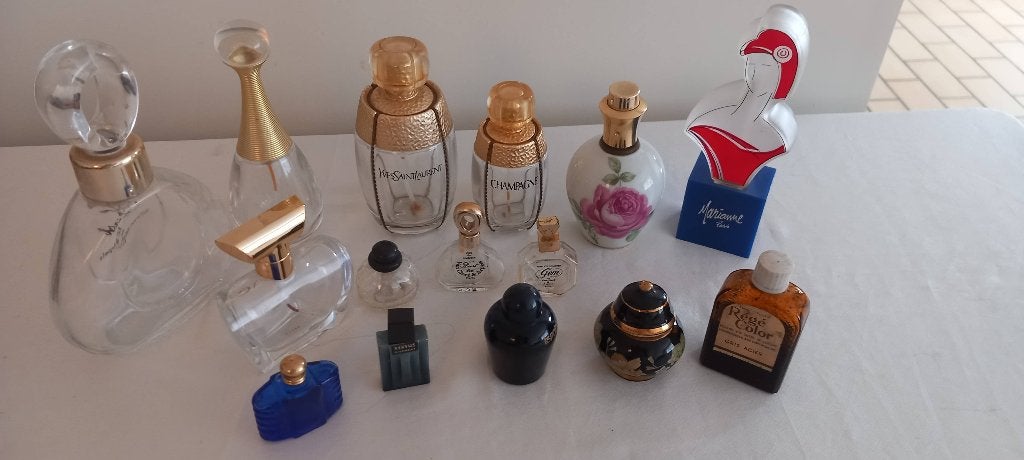 Collectie parfumflesjes, Verzamelen, Parfumverzamelingen, Ophalen of Verzenden, Gebruikt, Parfumfles