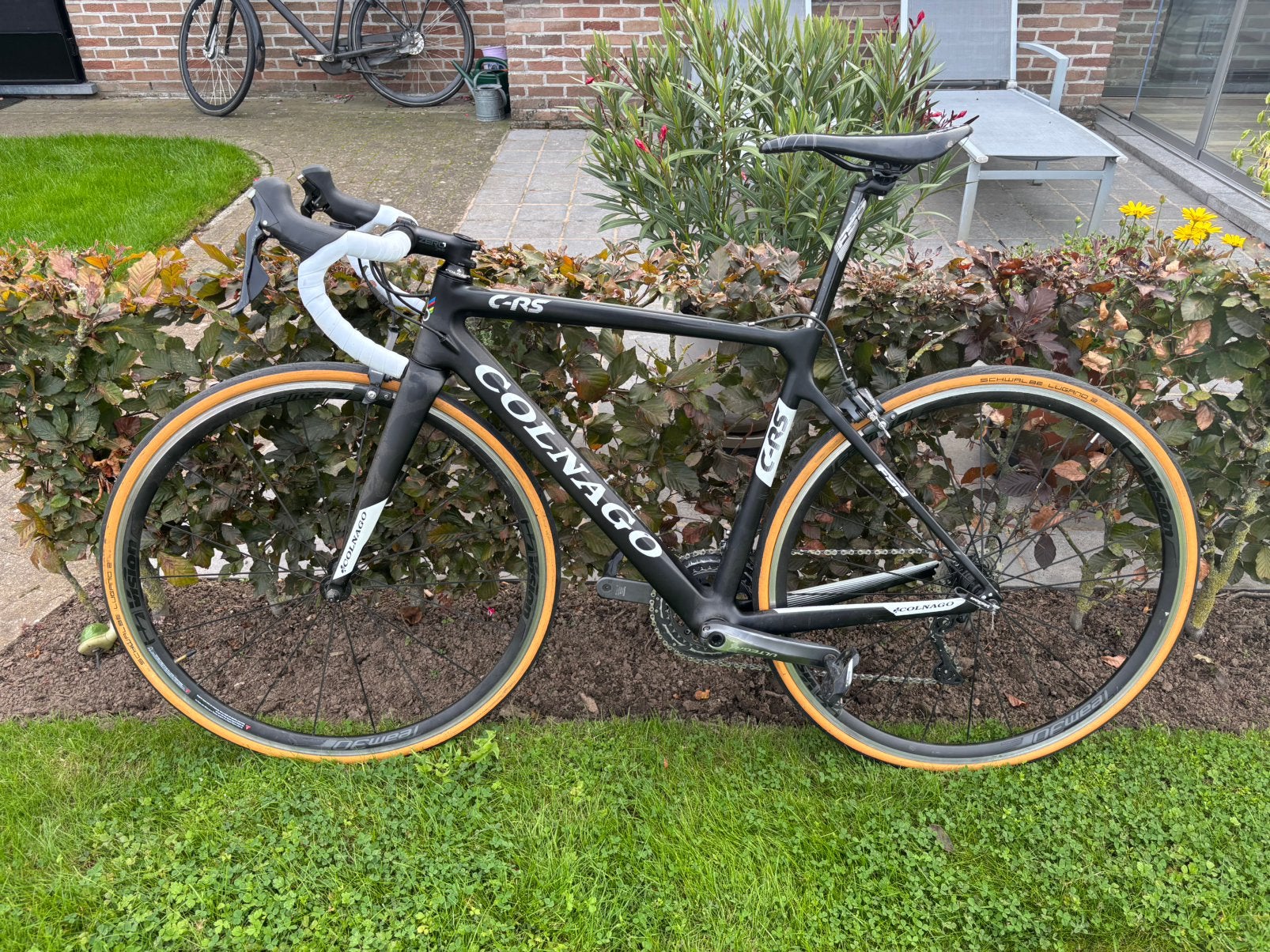 Colnago C-RS carbon koersfiets – maat S (1,60–1,70 m), Fietsen en Brommers, Gebruikt, Velgrem, Meer dan 20 versnellingen, Ophalen