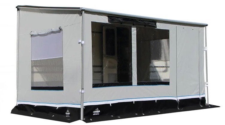 Obelink voortent luifel zo goed als nieuw, Caravans en Kamperen, Voortenten en Luifels, Ophalen, Zo goed als nieuw