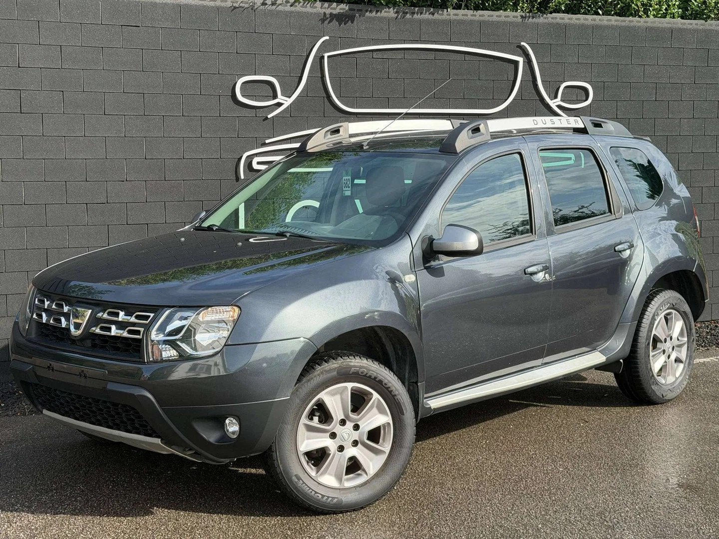 Dacia Duster 1.5 dCi+AIRCO+NAVI+JANTES+EURO 6B (bj 2015), Auto's, Stof, Gebruikt, 4 cilinders, Duster