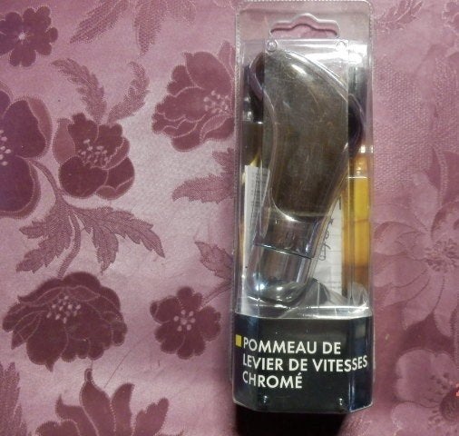 (13 ) -pommeau de levier de vitesse chromé - neuf -, Enlèvement ou Envoi, Neuf