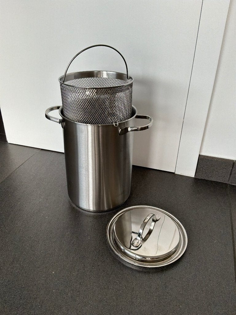 Demeyere aspergepan, Ophalen, Inox, Demeyere, Zo goed als nieuw