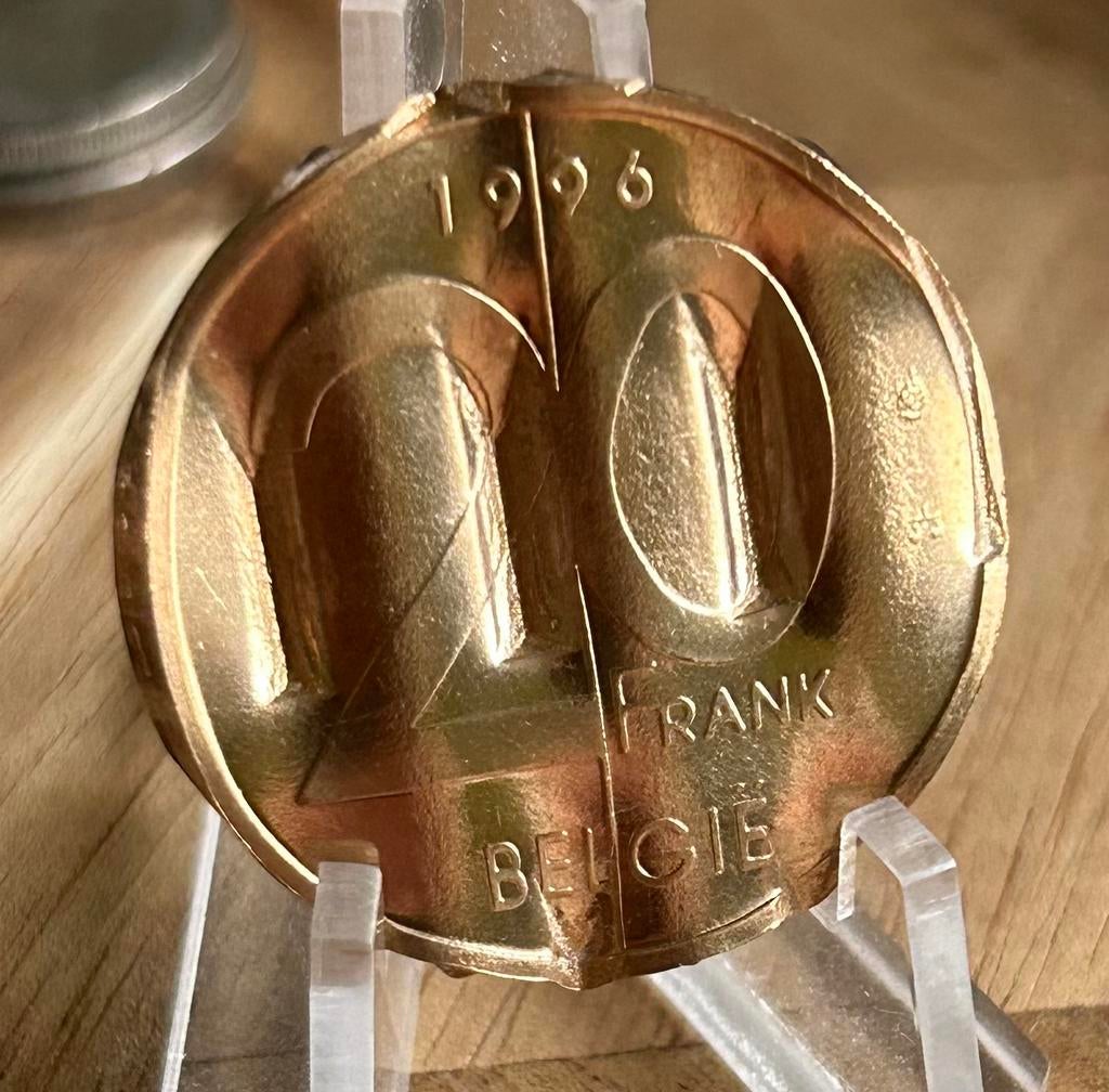 20 francs 1996 Flamand détruit, Enlèvement ou Envoi