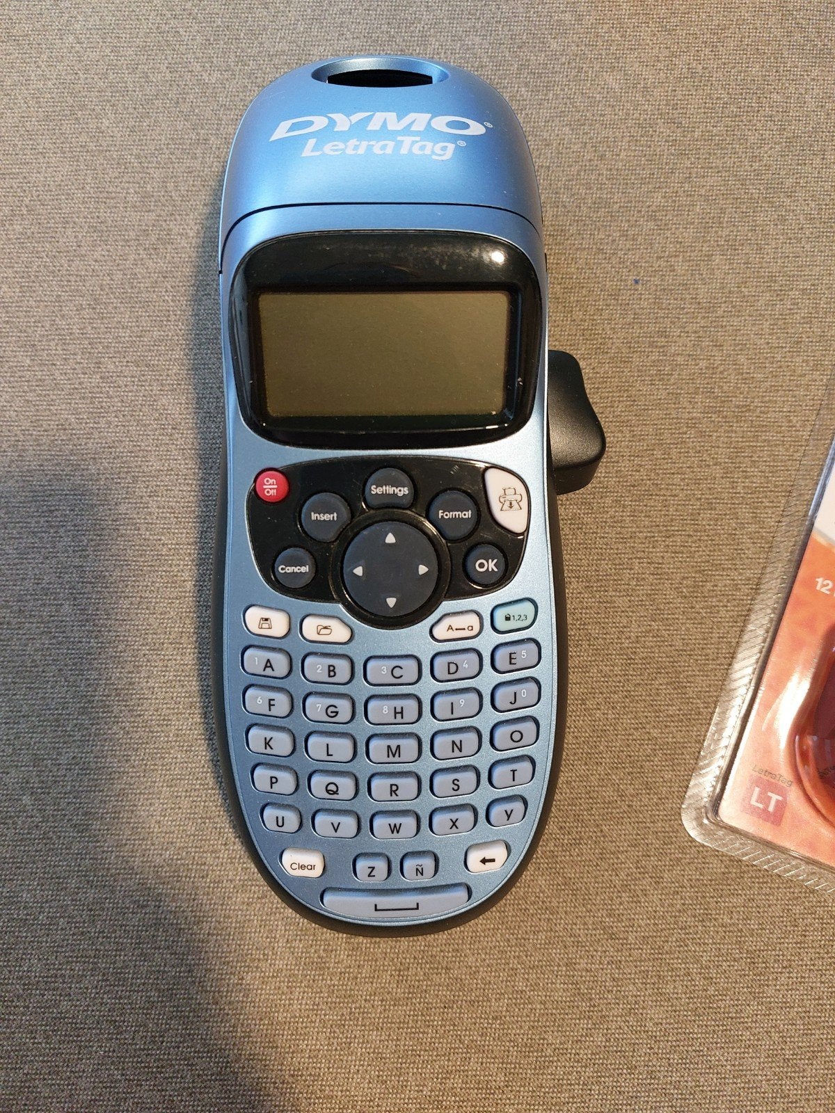 Labelprinter, Dymo Letra Tag, Enlèvement