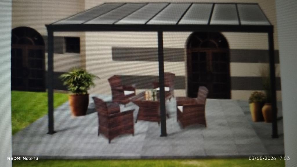 Veranda, Tuin en Terras, Overkappingen, Zo goed als nieuw, Veranda, Ophalen