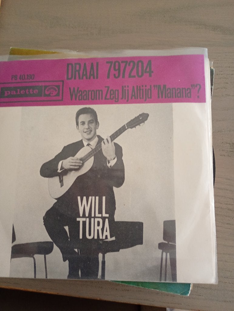 Will Tura - Draai 797204, Cd's en Dvd's, Vinyl Singles, Gebruikt, Verzenden, 7 inch, Fotohoes