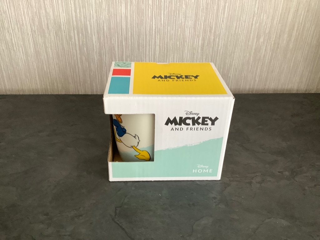 Disney Donald Duck mok (Nieuw) (9 cm), Verzamelen, Disney, Ophalen of Verzenden, Donald Duck, Nieuw, Servies