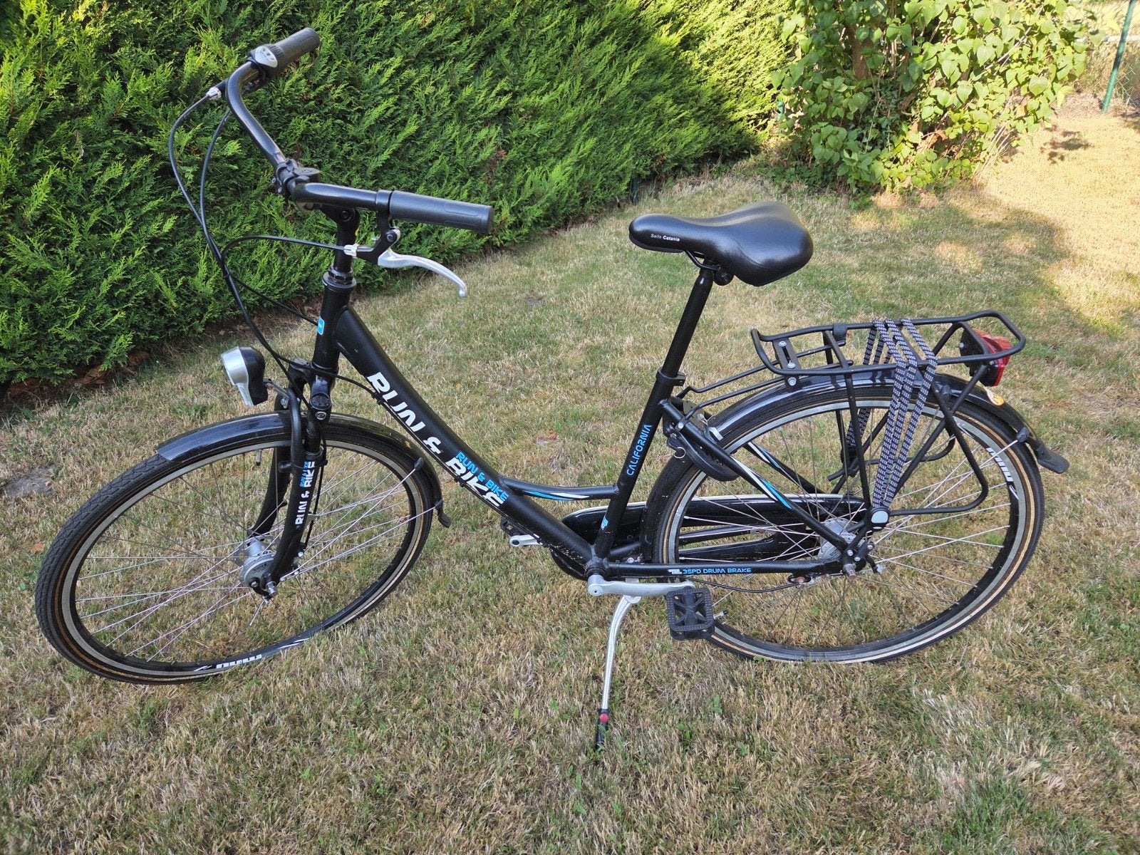 Run & bike fiets, Fietsen en Brommers, Gebruikt, Versnellingen, Minder dan 47 cm, Schijfrem