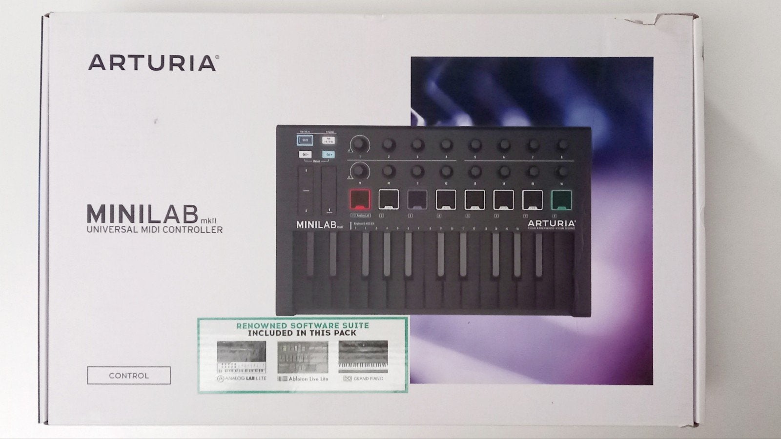 Arturia MiniLab MkII - Édition Deep Black - Comme neuf !, Enlèvement ou Envoi, Comme neuf