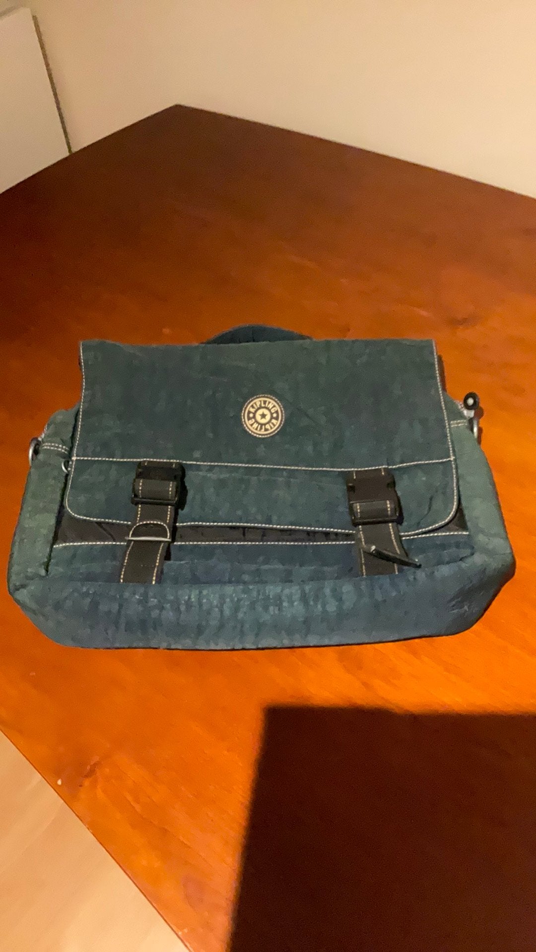 Cartable kipling, Bijoux, Sacs & Beauté, Enlèvement ou Envoi, Comme neuf, Bleu