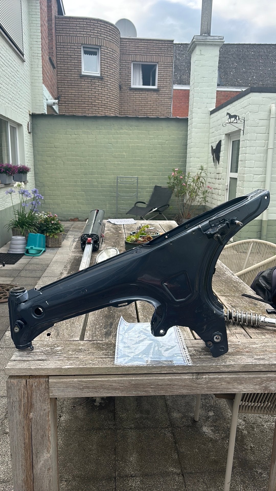 A klasse frame, Fietsen en Brommers, Brommeronderdelen | Algemeen, Ophalen, Frame