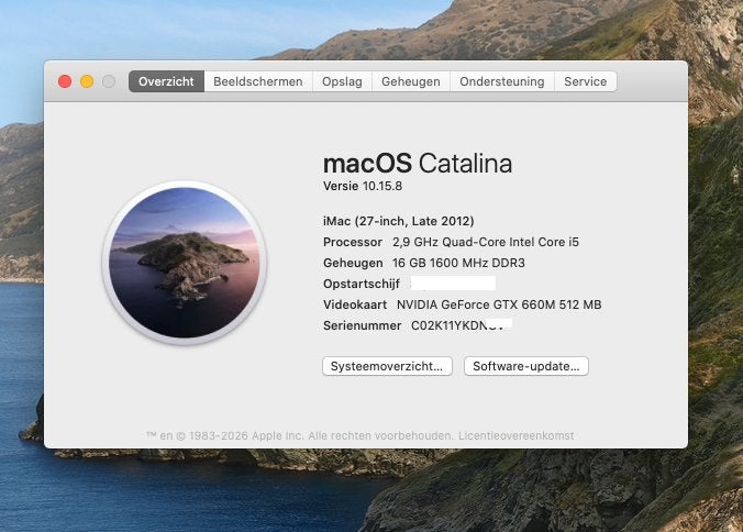 Apple iMac 27", Computers en Software, Ophalen, 2 tot 3 Ghz, SSD, IMac