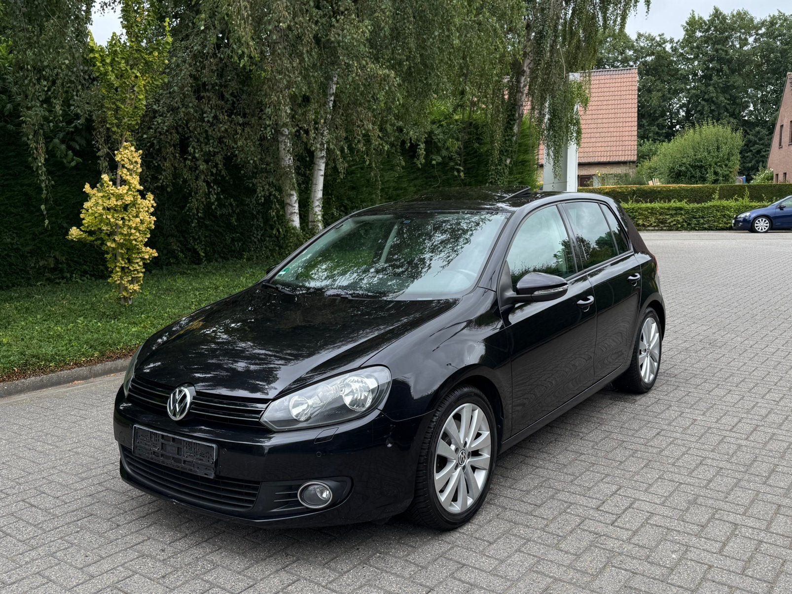 VW Golf 6 1.4 TSI toir ouvrant prête à immatriculer, Euro 5, Achat, Noir, 5 portes