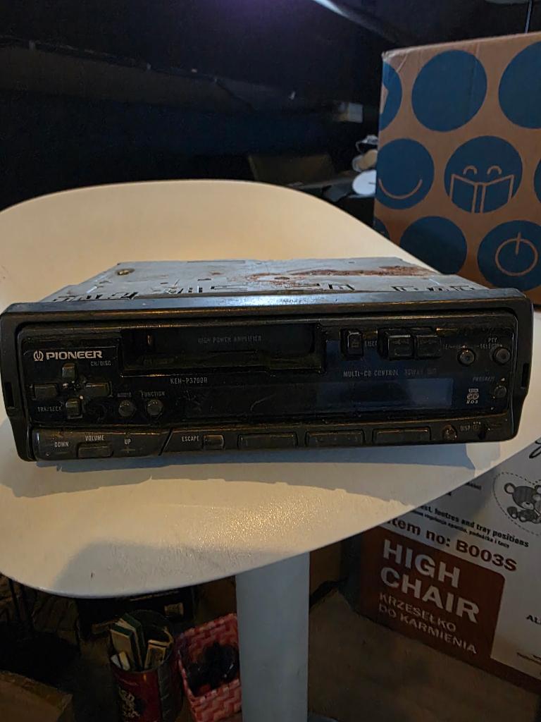 Pioneer vintage auto radio, Enlèvement, Utilisé