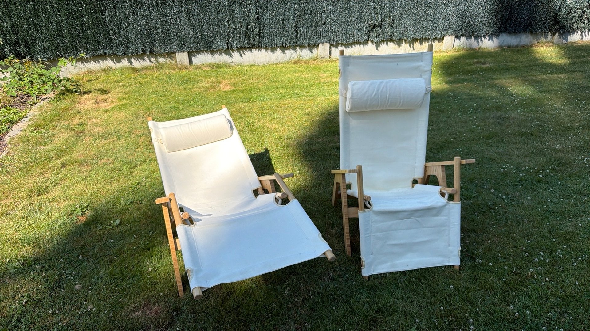 Deux sièges inclinables, 1 x d'occasion, Enlèvement, Comme neuf