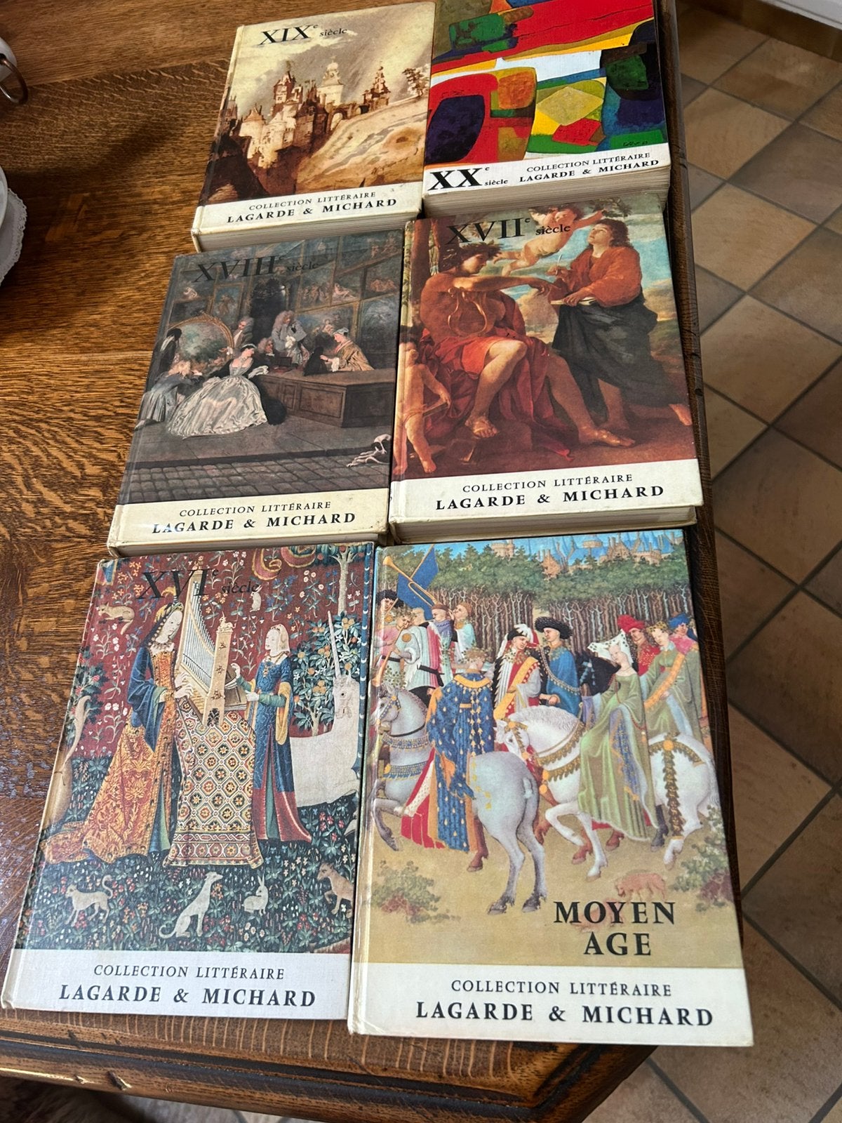 Collection lagarde michard, Livres, Enlèvement, Comme neuf