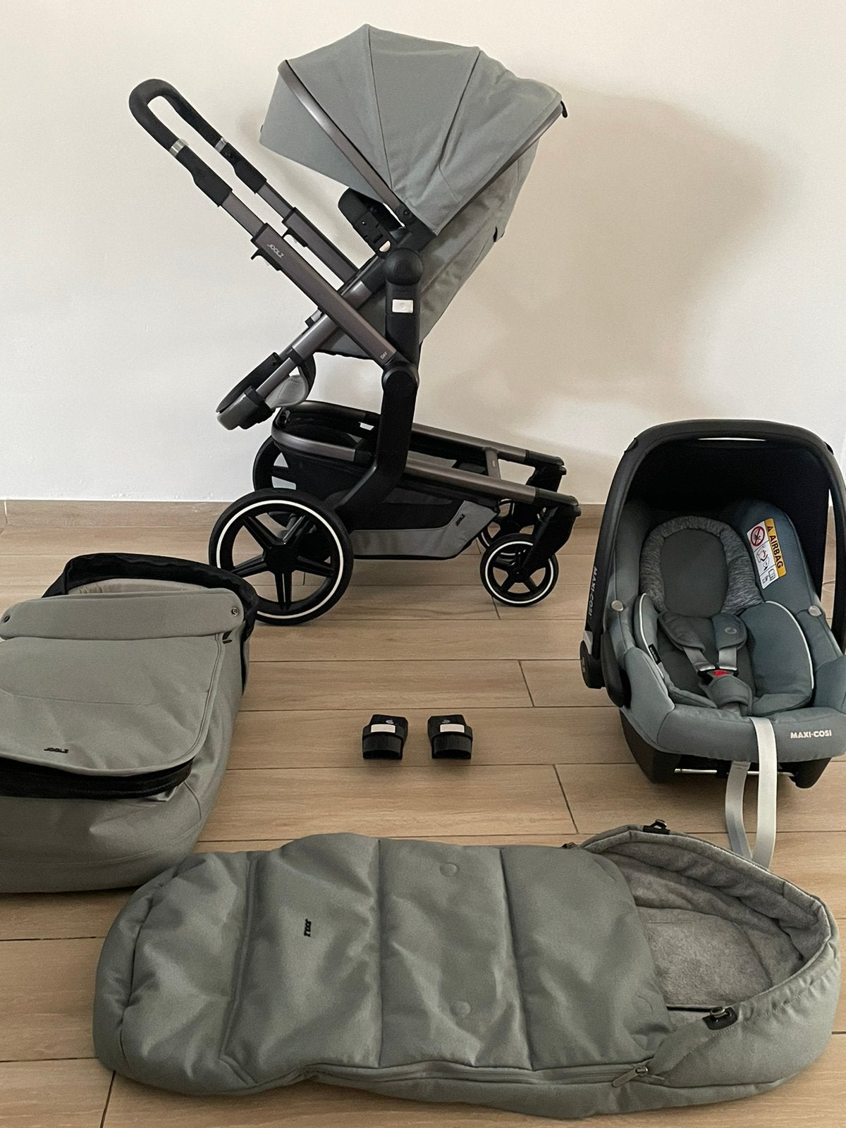 Joolz Day+ Modern Blue kinderwagen 3 in 1 complete, Ophalen, Babygeluk, Zo goed als nieuw, Maxi-Cosi