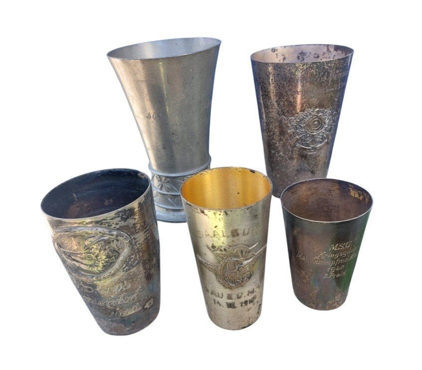 Ehrenbecher/Schützenbecher Pokale Militaria (Allemagne) 1909, Collections, Enlèvement ou Envoi, Autres, Autres types