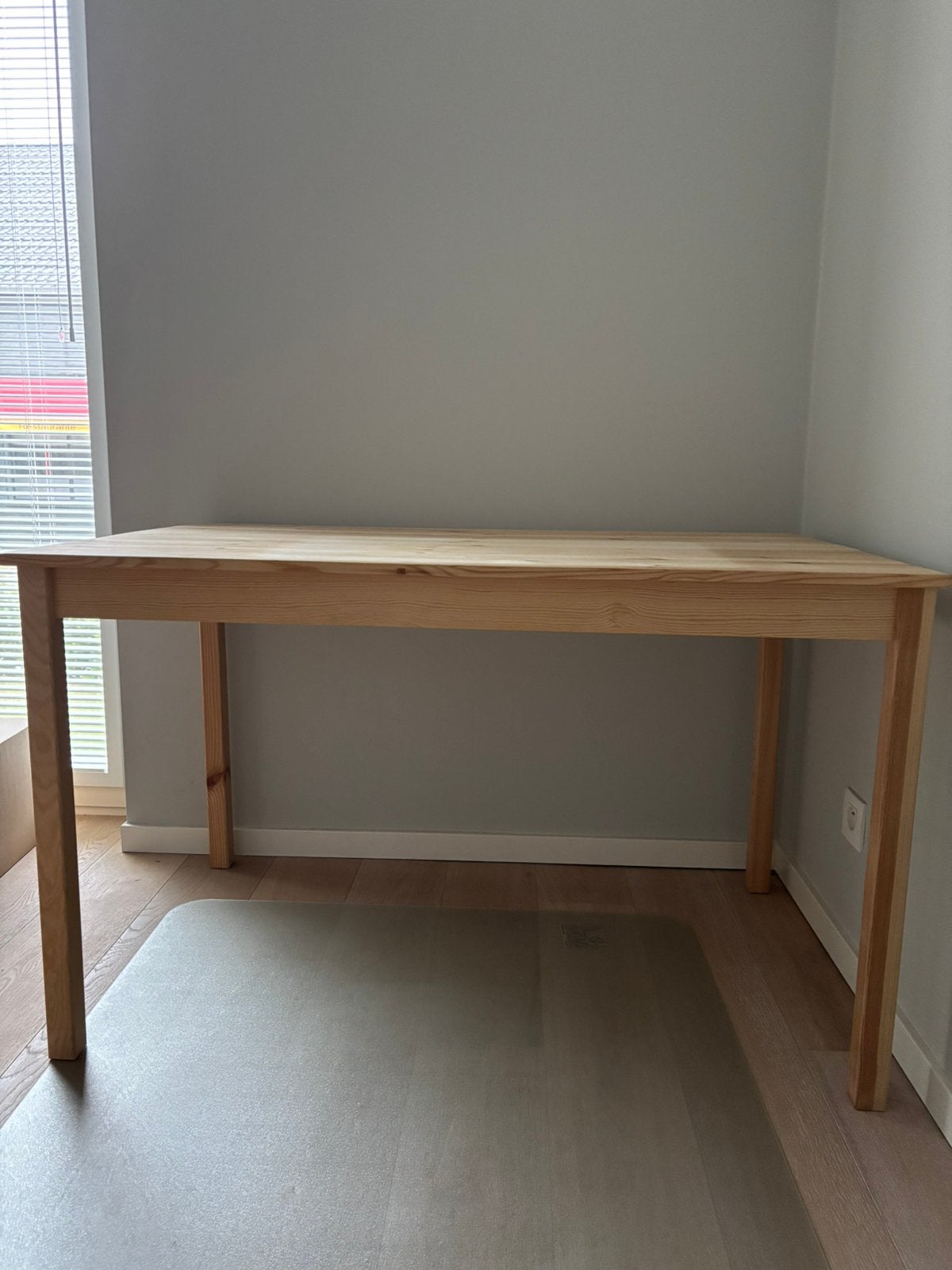 Bureau Ikea 120X75 en pin, Maison & Meubles, Enlèvement, Utilisé, IKEA